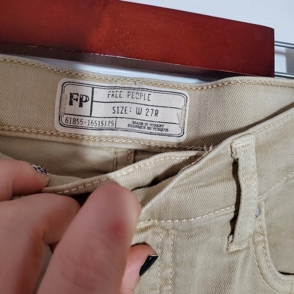 FREE People Busted Knee Distressed Skinny Pants - Picture 5 of 11